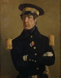 Pierre Claude Aimable Gachot, Marineleutnant, ca. 1845
